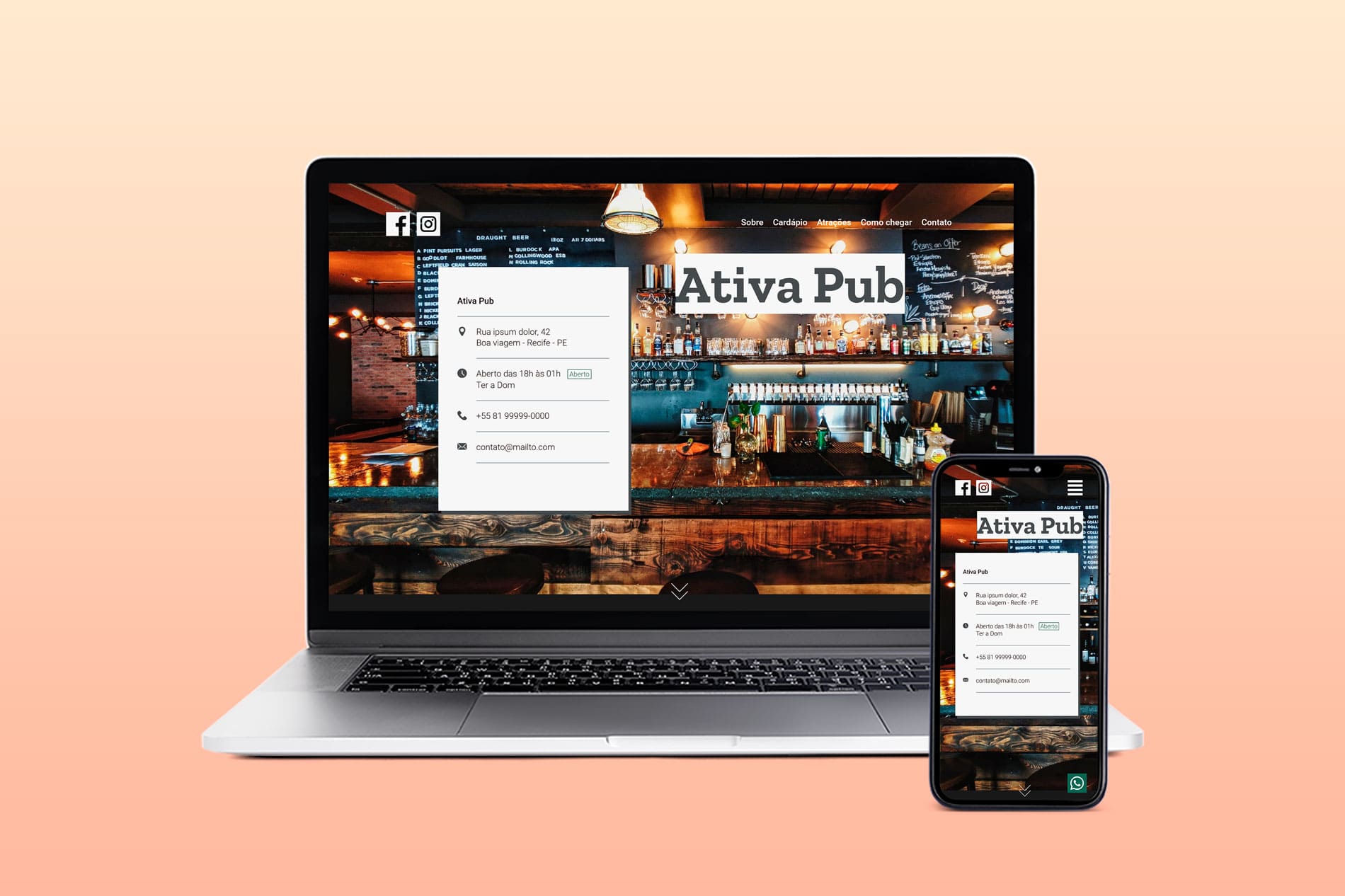 Site - Ativa Pub